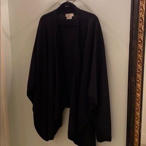 Black alpaca Cuyana wrap